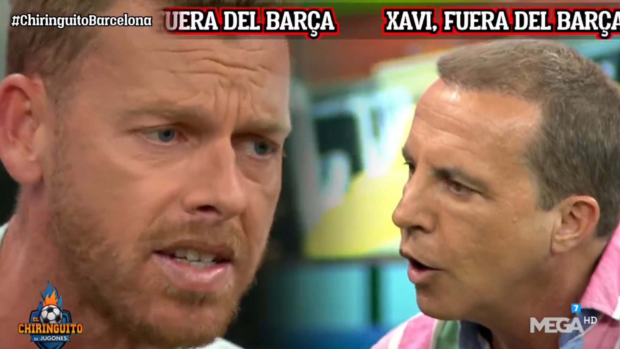 El cara a cara más salvaje entre Jota Jordi y Cristóbal Soria con Laporta de fondo