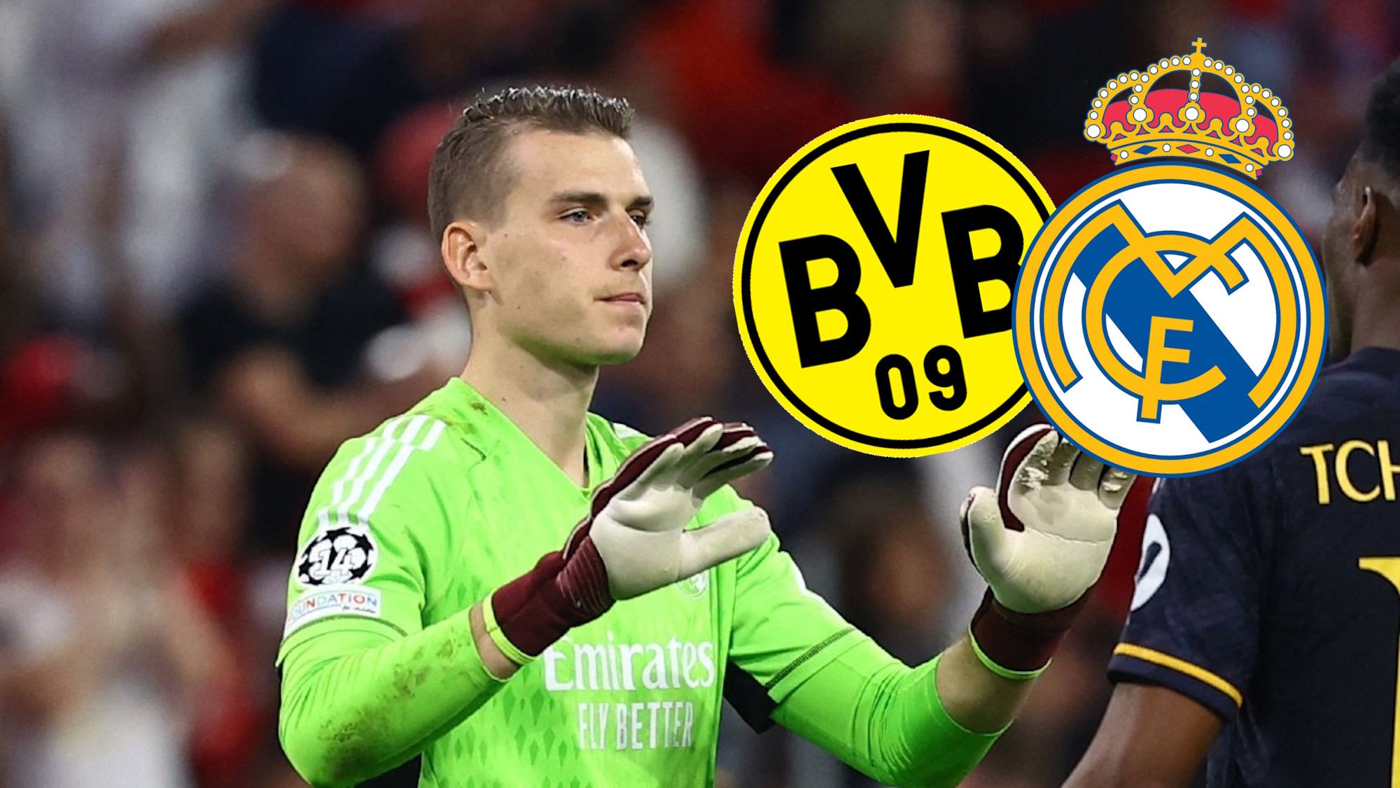 Lunin cierra el debate y 'entrega' la portería a Courtois no viaja con el equipo