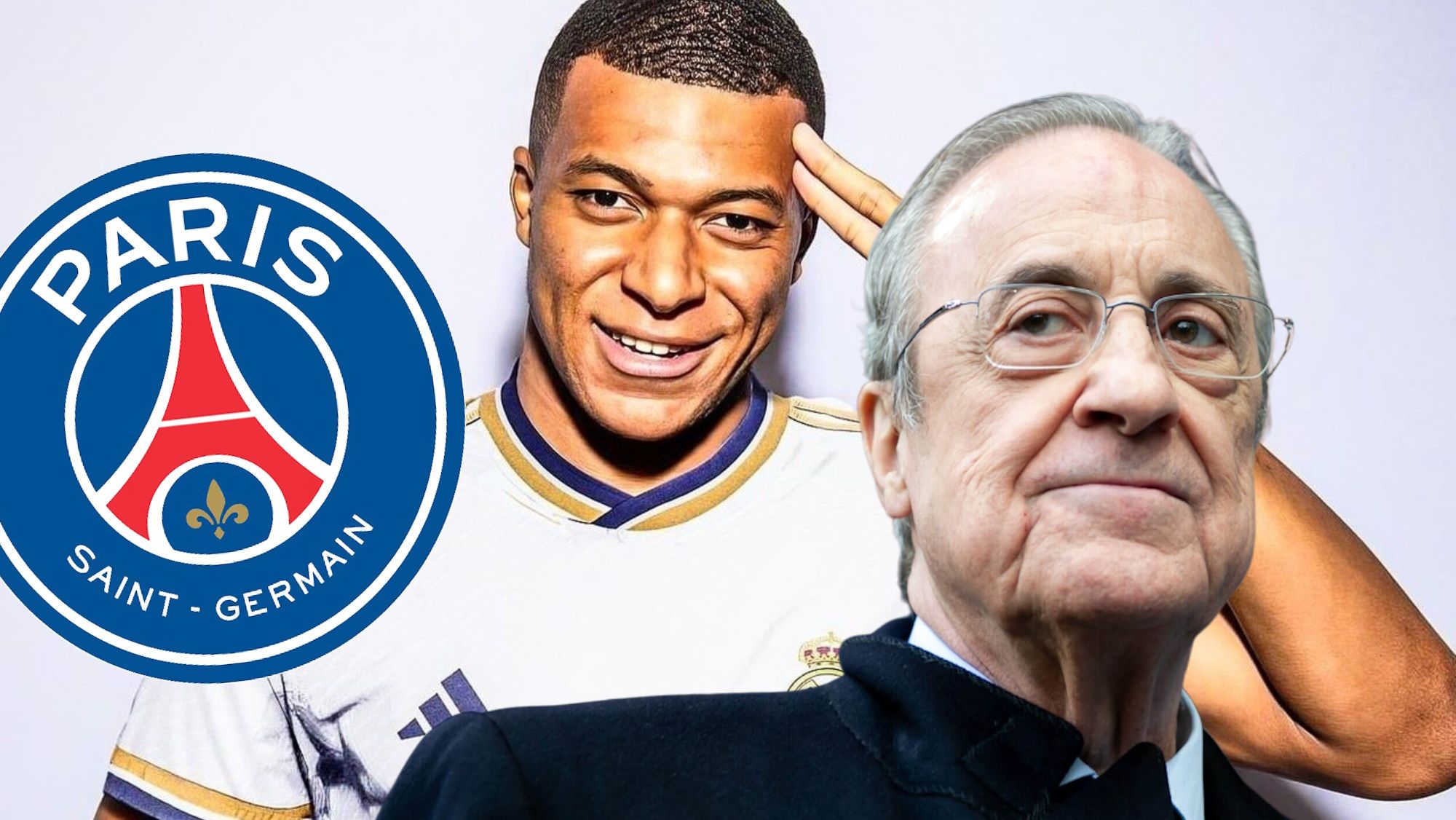 El PSG se la quiere jugar a Florentino con Mbappé, el presidente madridista reacciona