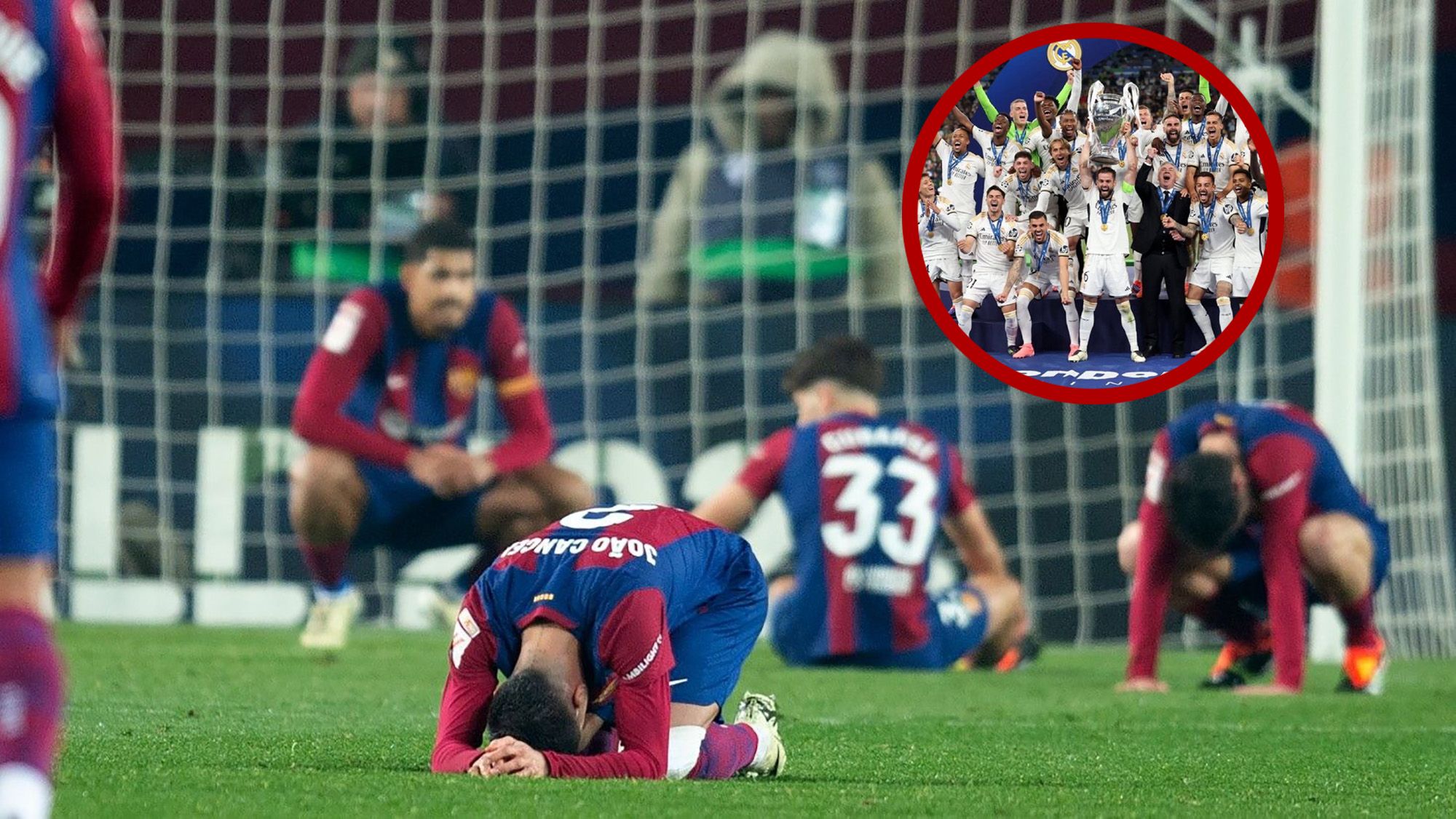 Barça humillado y Madrid campeón Barça humillado y Madrid campeón