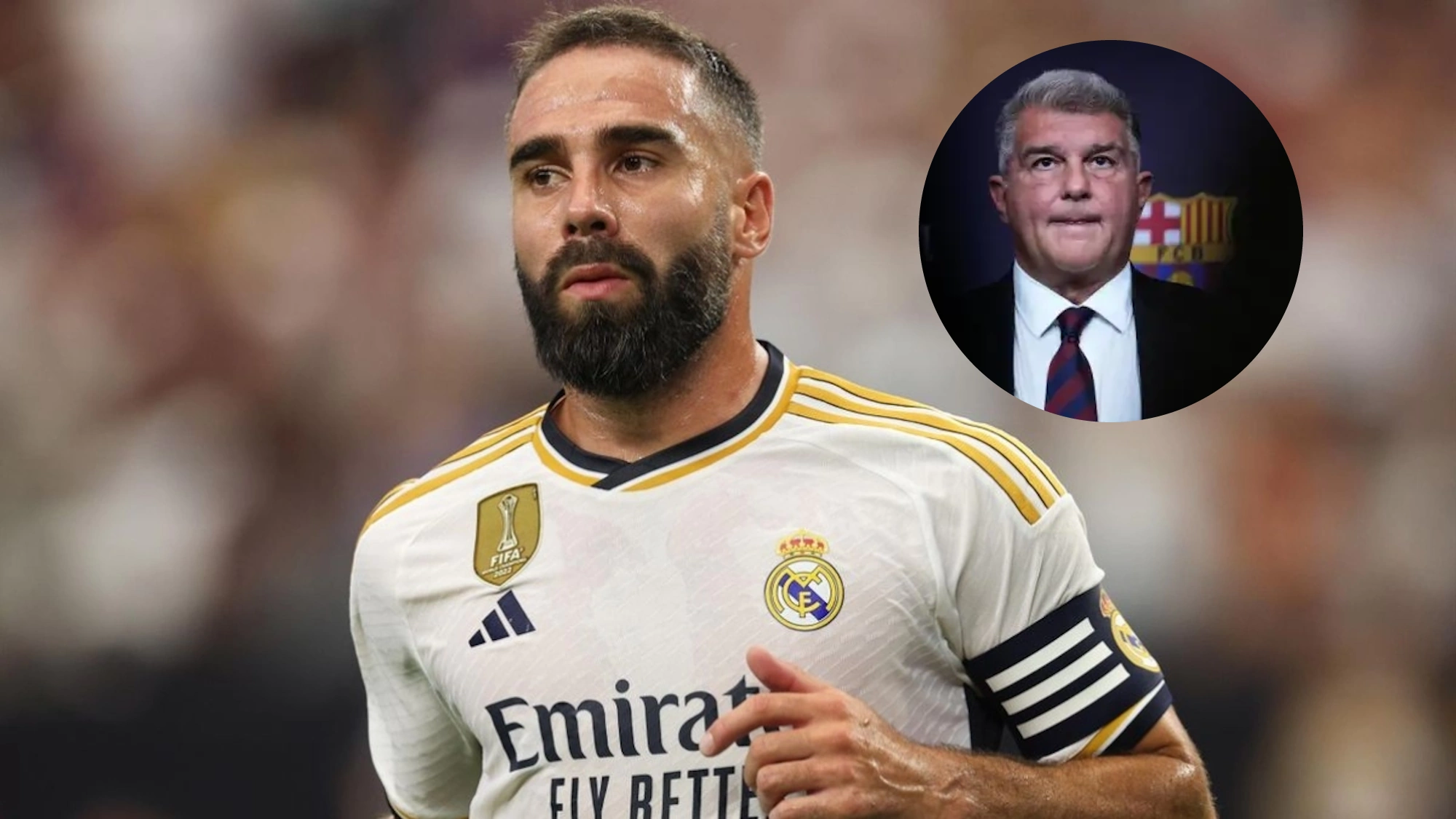 El reemplazo de Carvajal se deja querer por el Madrid y deja K.O. a Laporta su fichaje, cocinado
