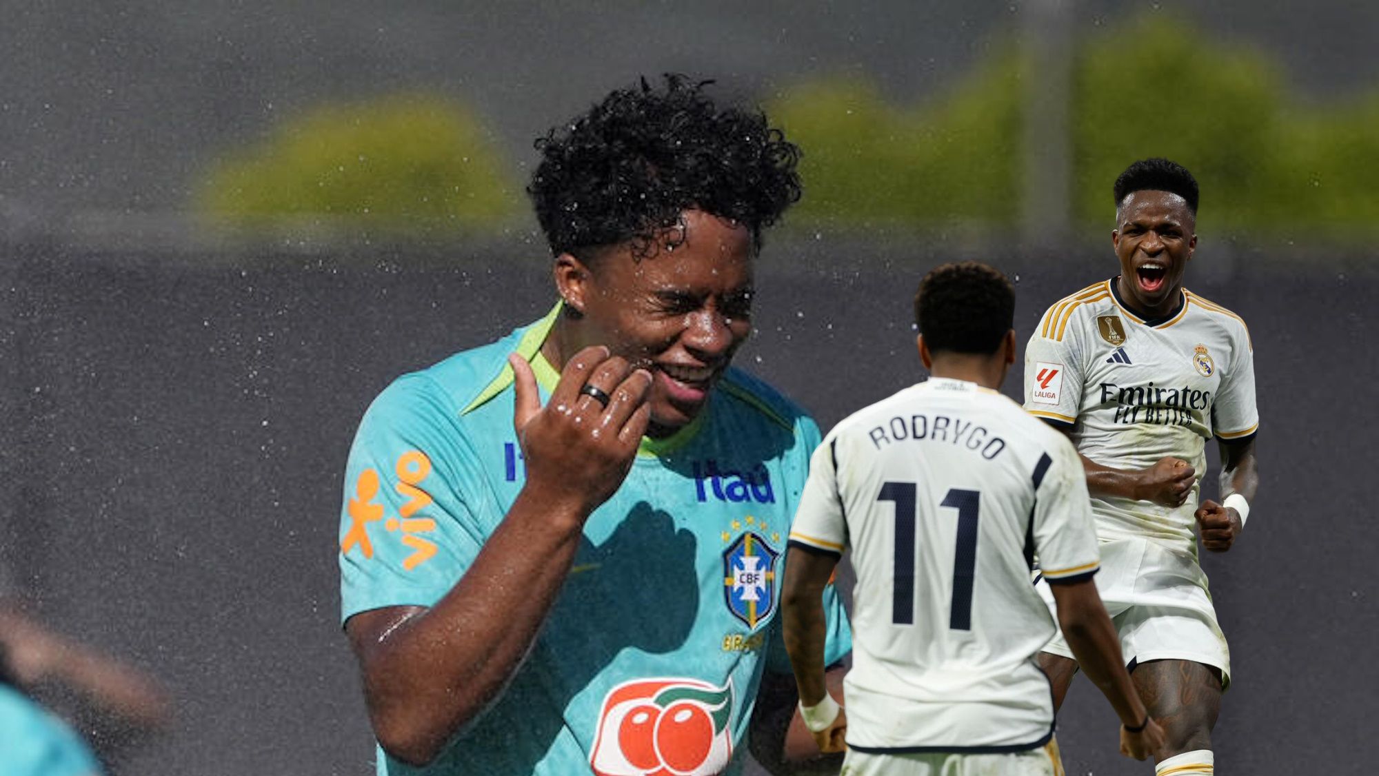 Endrick avisa, sorpresa en la concentración de Brasil con Vini y Rodrygo