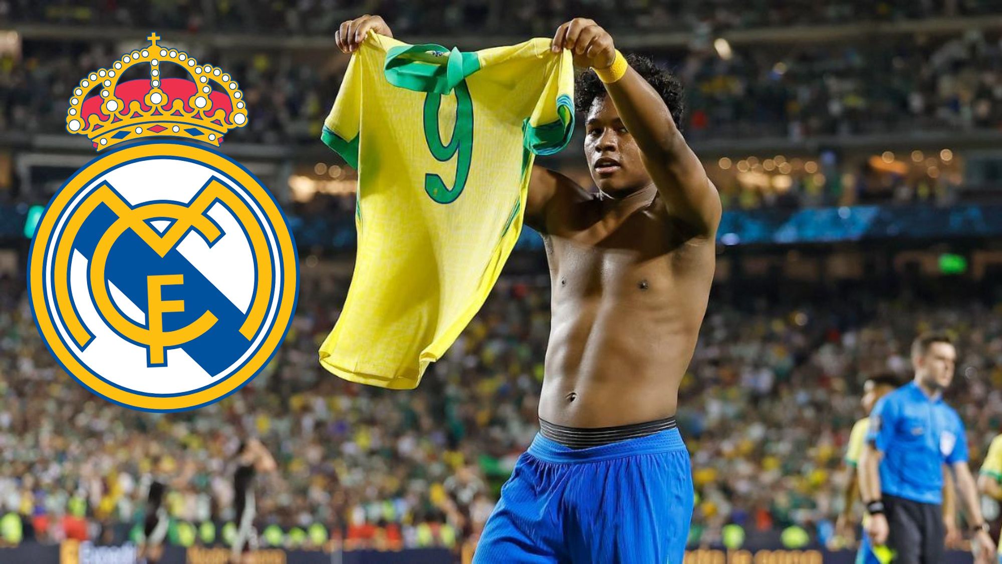 Endrick ya tiene fecha de presentación con el Real Madrid después de Mbappé