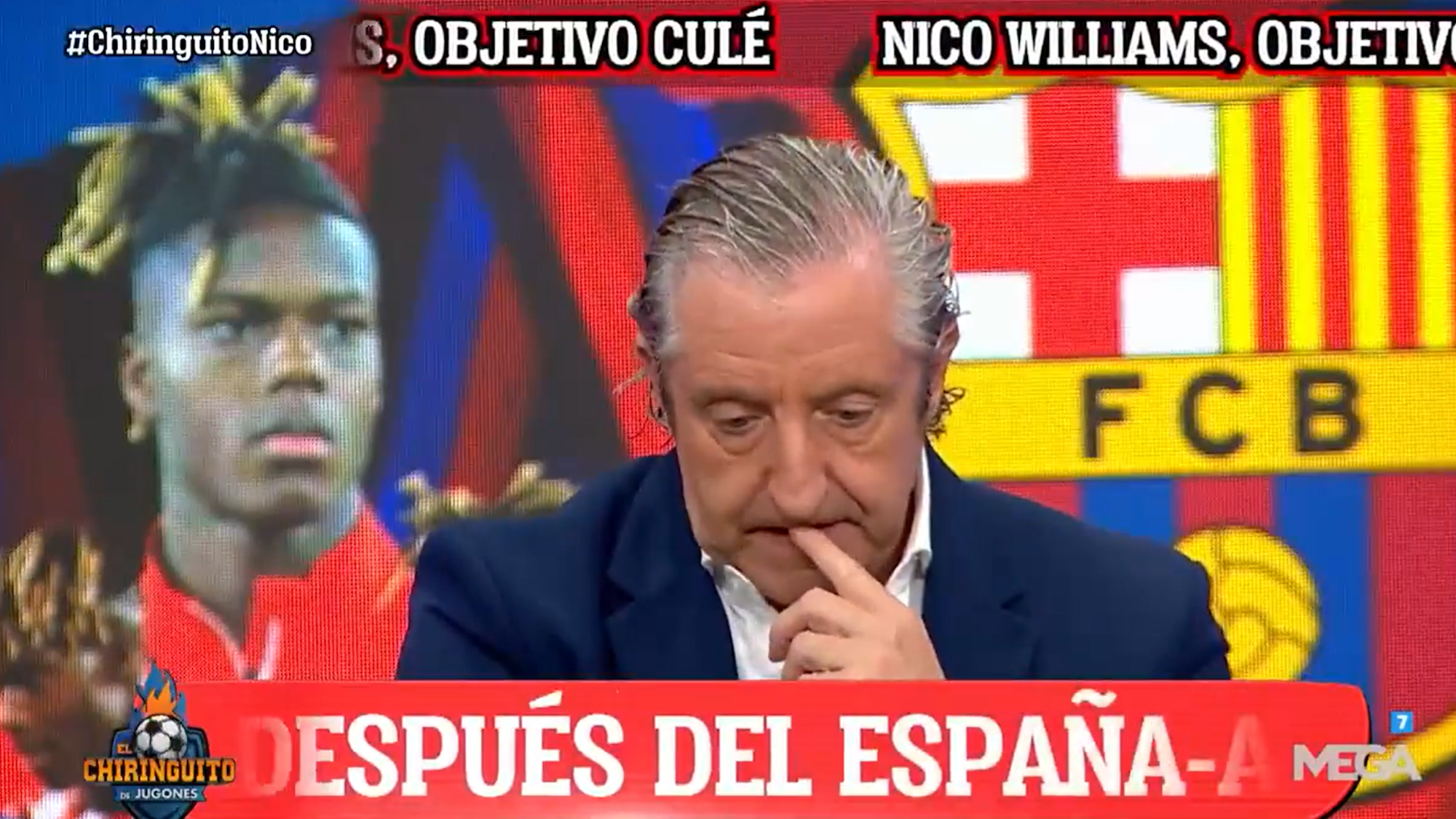 Pedrerol lo desvela, la gestión de la directiva del Barça ha ahuyentado a Nico Williams desastre total