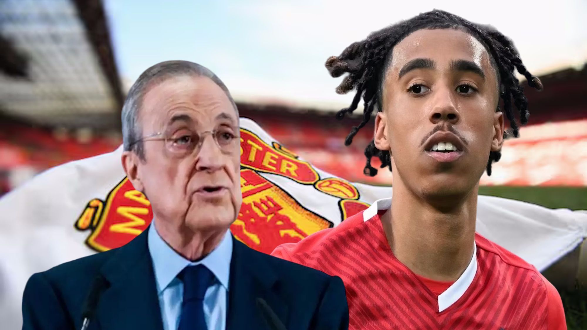 El United 'resucita' la operación Yoro, al Madrid le huele a chamusquina cambio radical El United 'resucita' la operación Yoro, al Madrid le huele a chamusquina cambio radical