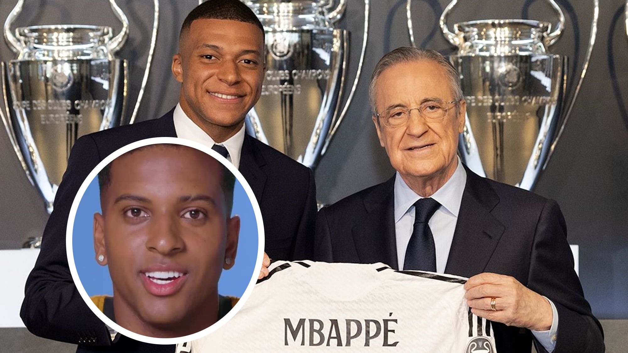 Rodrygo se manifiesta y deja a todos en shock con su comentario a la bienvenida de Mbappé