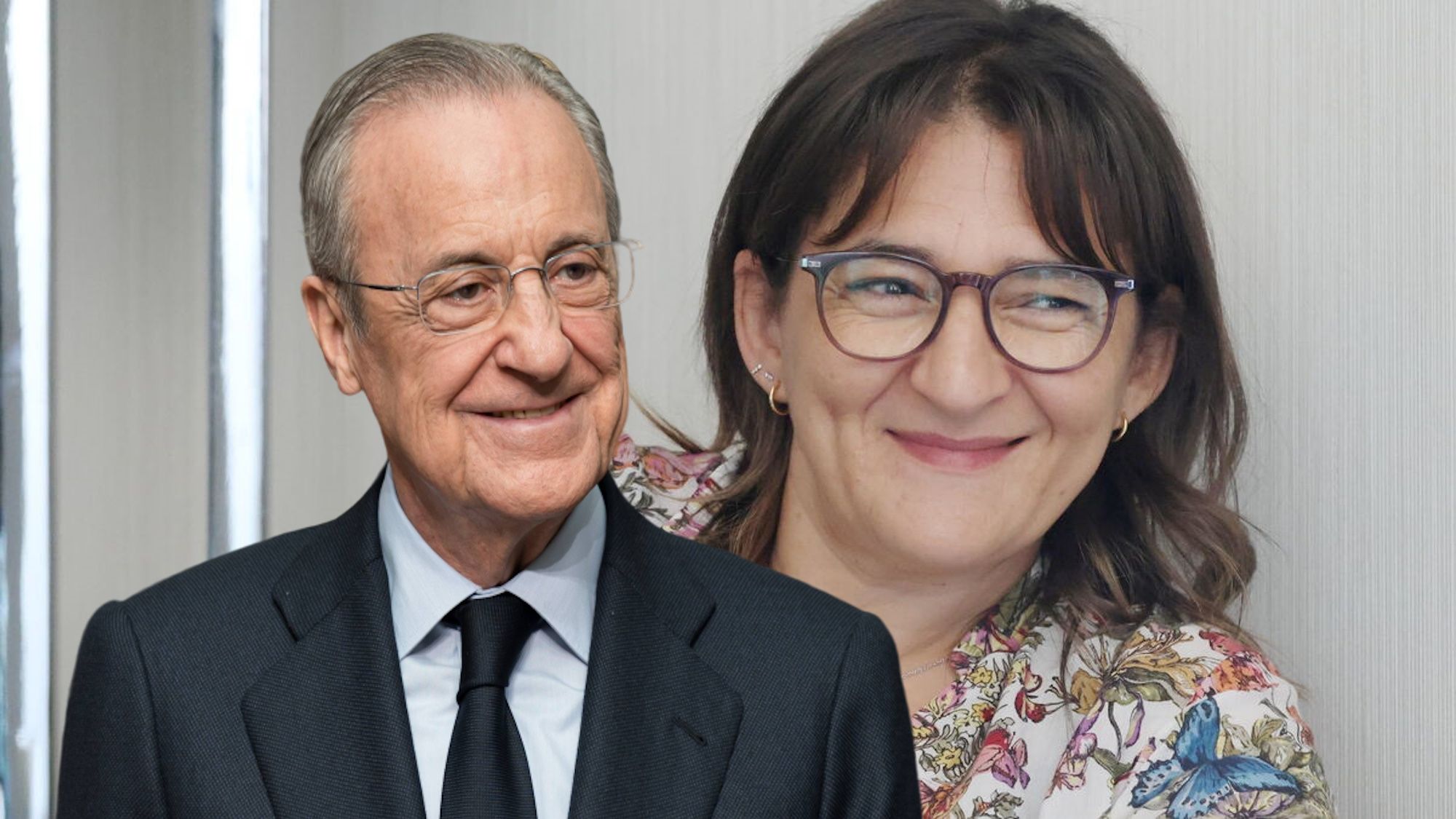 Fayza Lamari se emociona al hablar de Florentino y el Real Madrid Fayza Lamari se emociona al hablar de Florentino y el Real Madrid