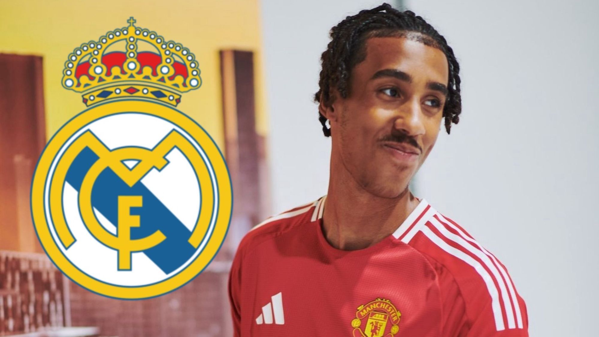 Leny Yoro suelta un 'palo' al Real Madrid tras fichar por el United