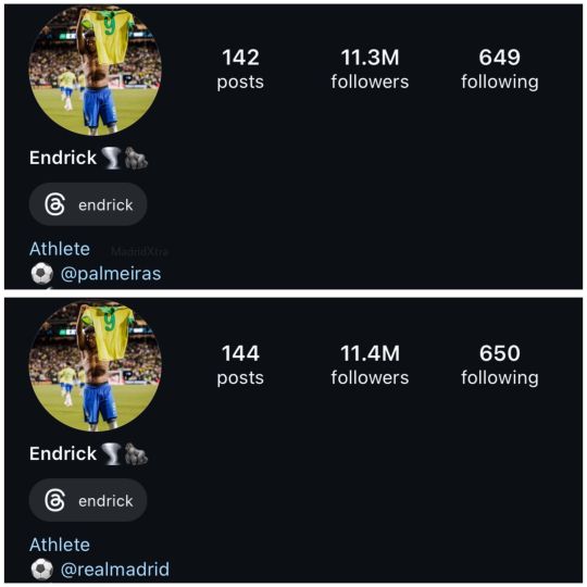 Endrick en redes sociales Endrick en redes sociales