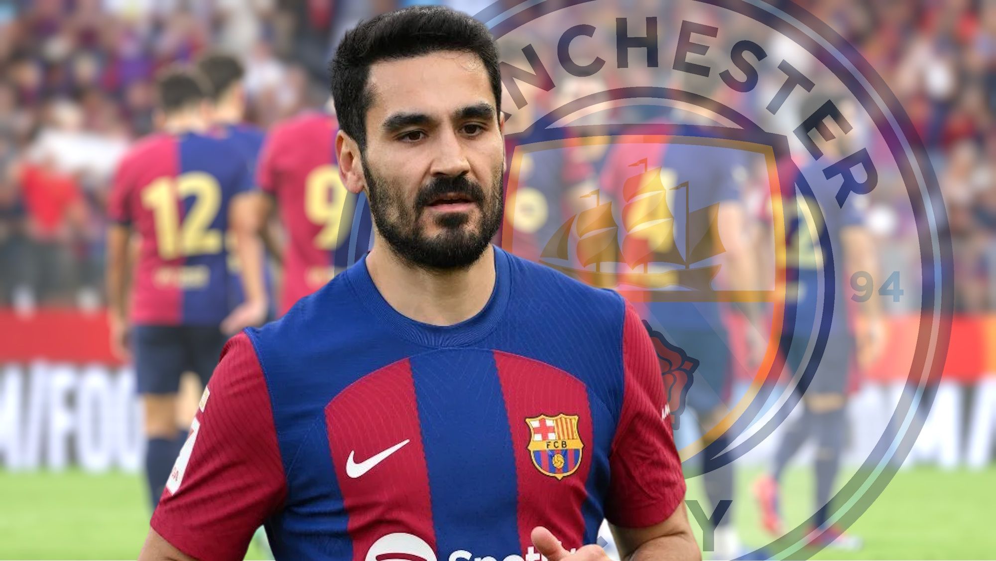 Gündogan se va del Barça y nada más aterrizar en Manchester azota a los culés