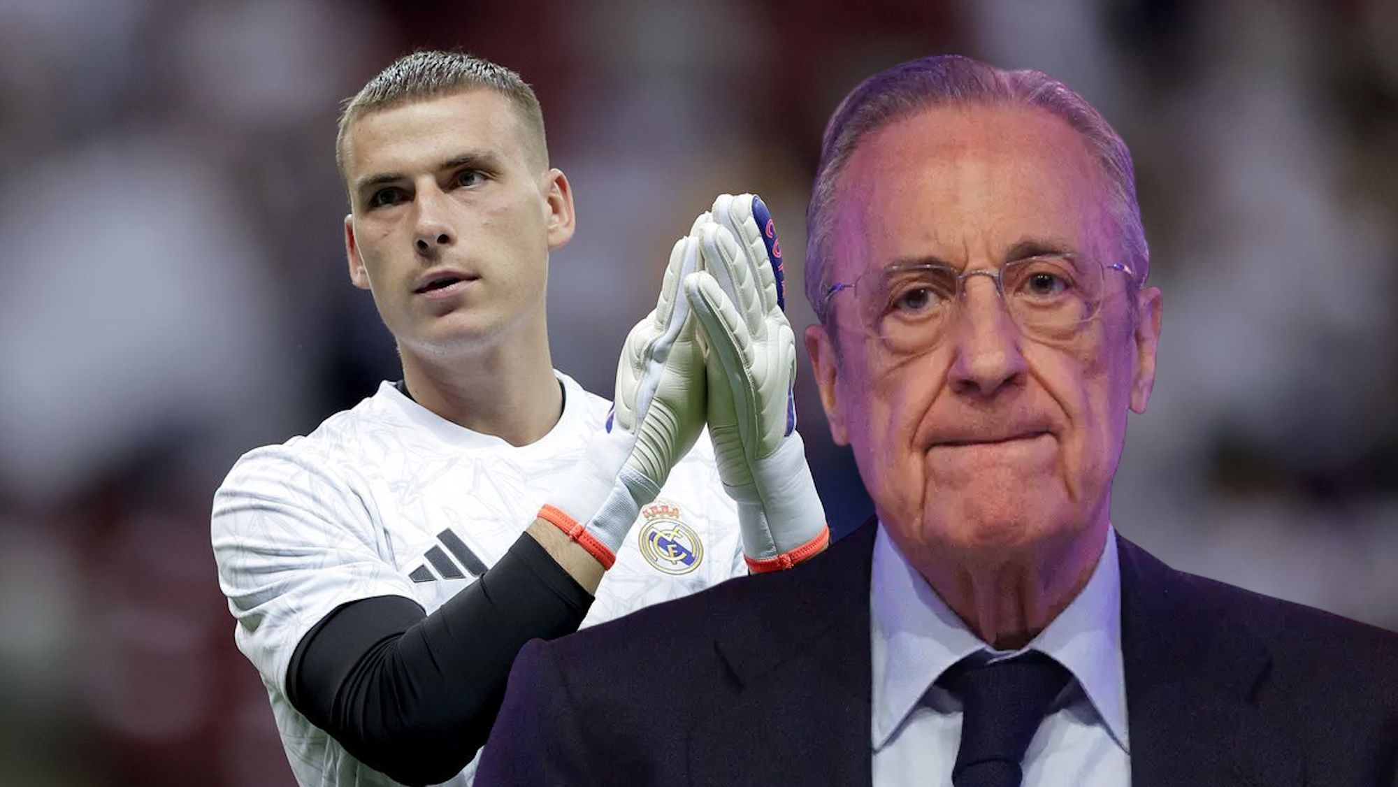 Reunión de urgencia Florentino   Lunin para aclarar la situación del ucraniano hay resolución final