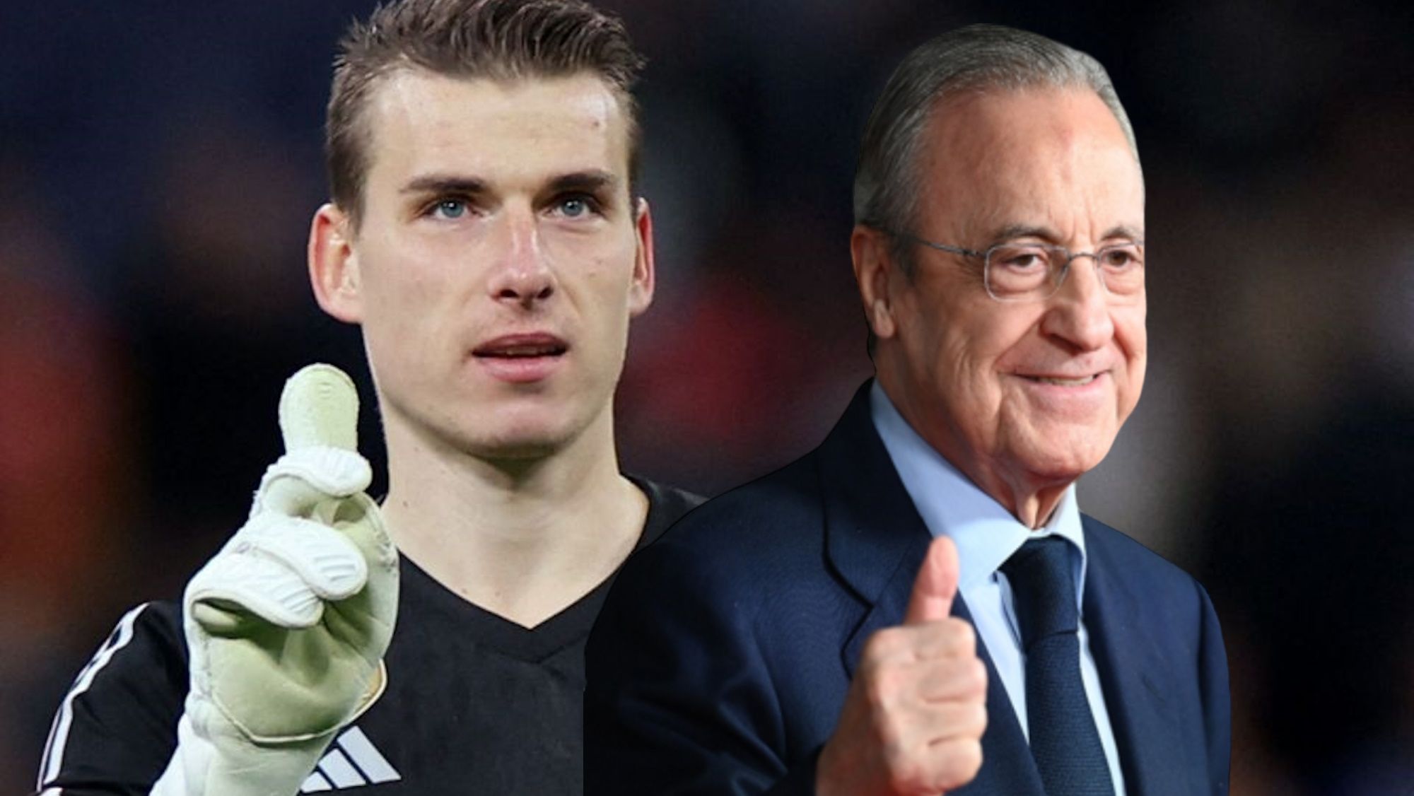 El por qué de la renovación de Lunin con el Real Madrid esto convenció a Florentino