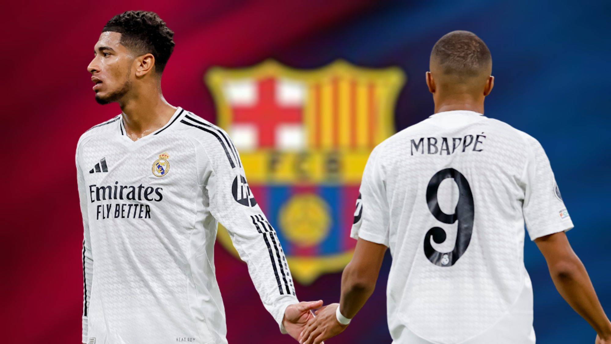 Son el hazmerreir del fútbol mundia lo que dicen en el Barça sobre Mbappé y Bellingham