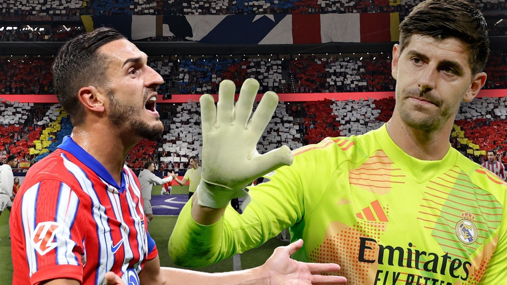 Koke se encaró con Courtois y le pidió explicaciones por el 'mecherazo': "Ni siquiera…"