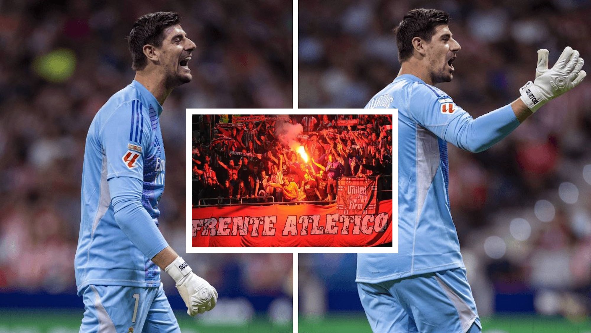 Bombazo, desvelan la brutal sanción a la que se enfrentaría Courtois por ‘provocar’ al Frente