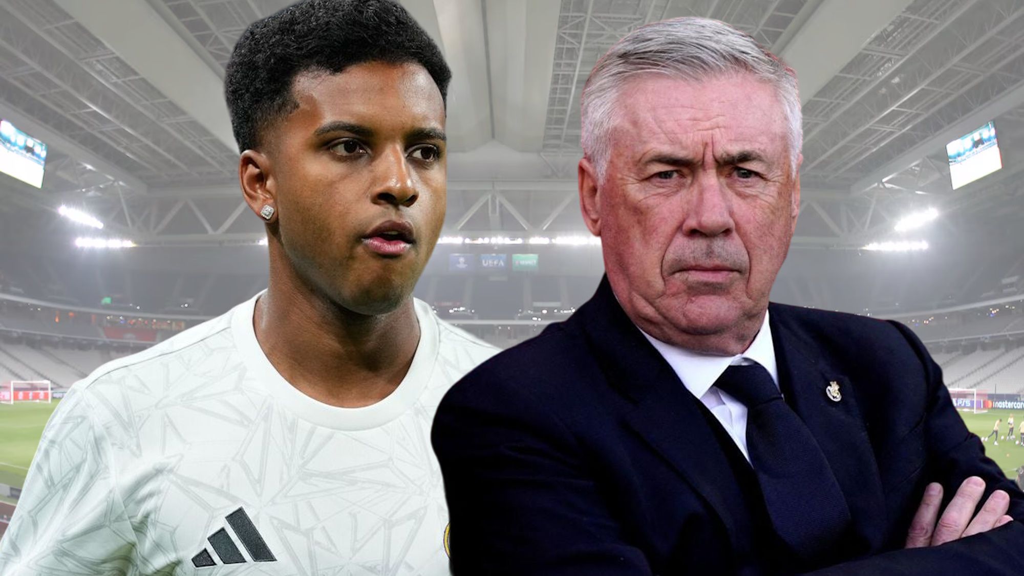 Rodrygo y Ancelotti, cara a cara, el brasileño no se corta tras no jugar nada Rodrygo y Ancelotti, cara a cara, el brasileño no se corta tras no jugar nada