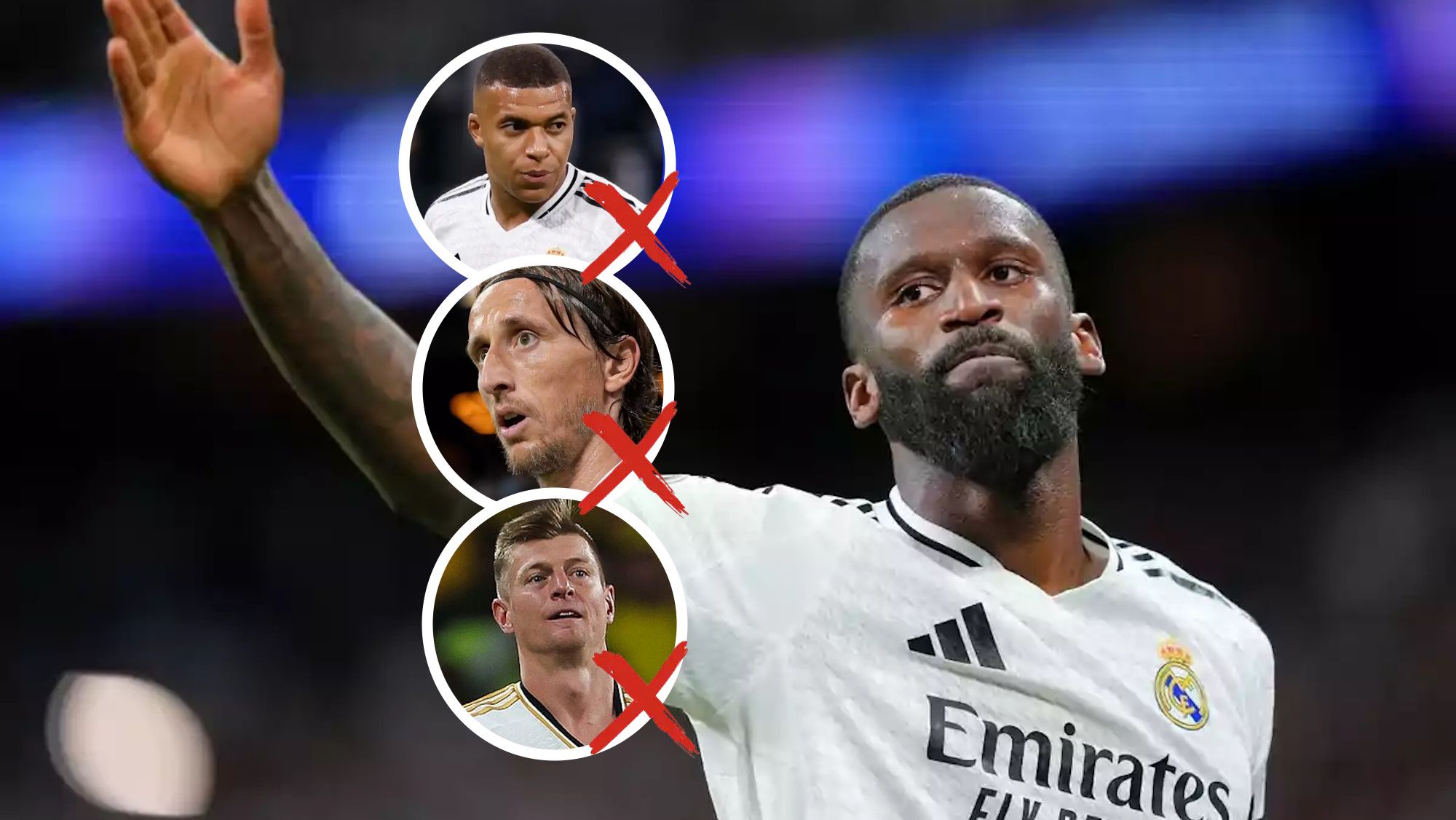 Ni Kroos, ni Modric ni Mbappé, Rüdiger sorprende con el mejor jugador con el que ha jugado