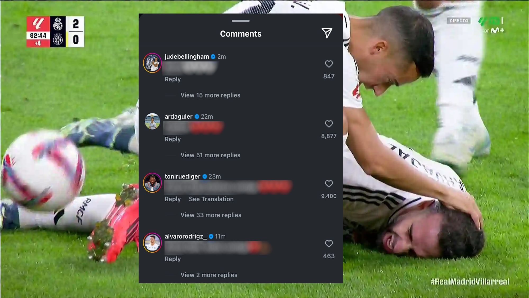 Un vestuario unido por la ‘desgracia’ así han reaccionado los compañeros tras la lesión de Carvajal