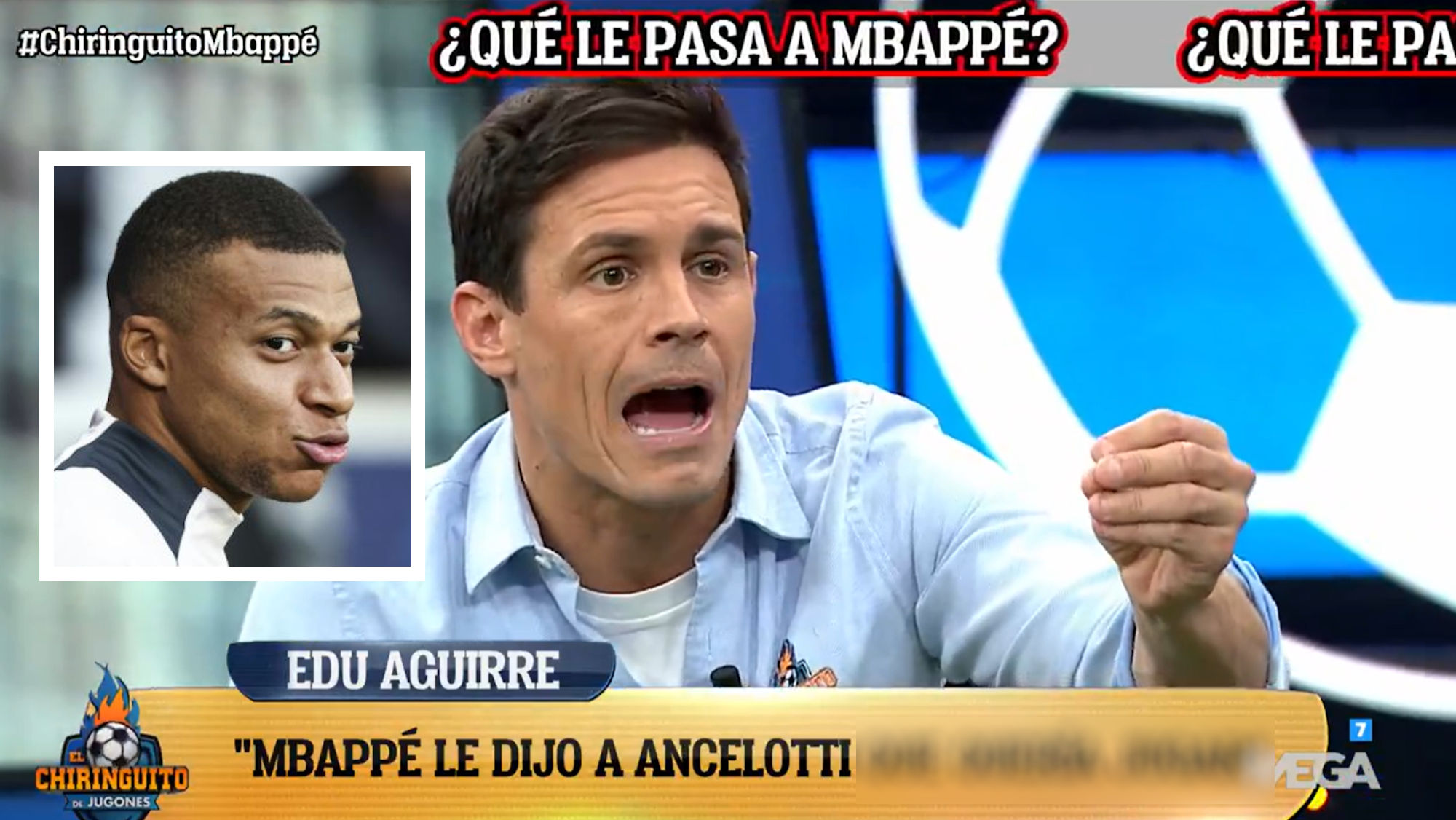 Edu Aguirre saca a la luz el pacto entre Mbappé y Ancelotti que tiene en ascuas a toda Francia