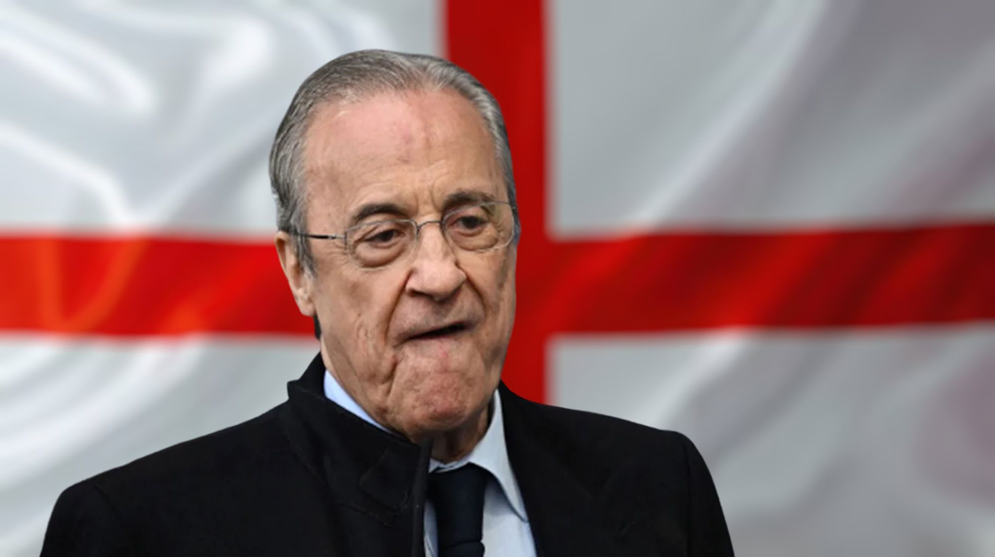 Florentino está muy alerta de lo que pueda ocurrir con un club de Inglaterra.
