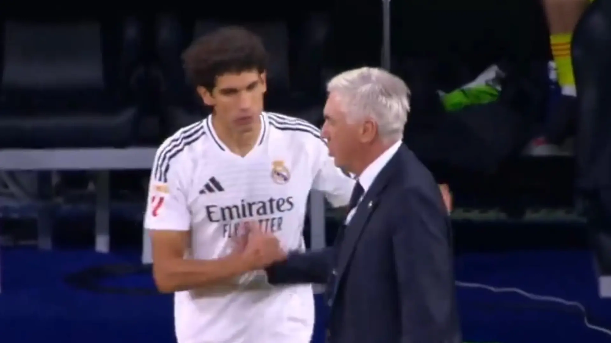 Ancelotti y Vallejo Ancelotti y Vallejo