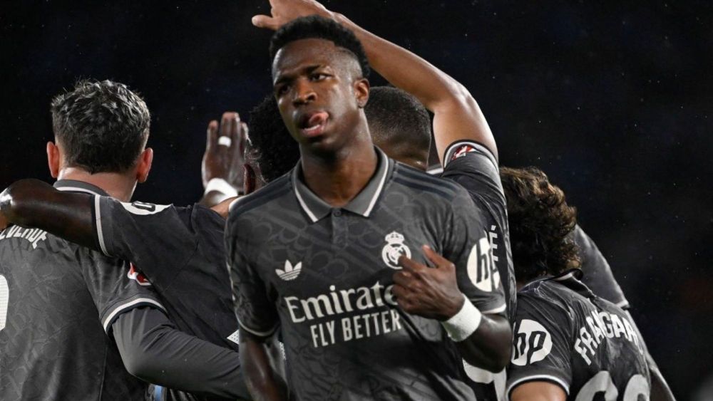 No se vio en TV: Vinicius hace estallar al madridismo con su gesto tras el gol, las redes arden No se vio en TV: Vinicius hace estallar al madridismo con su gesto tras el gol, las redes arden
