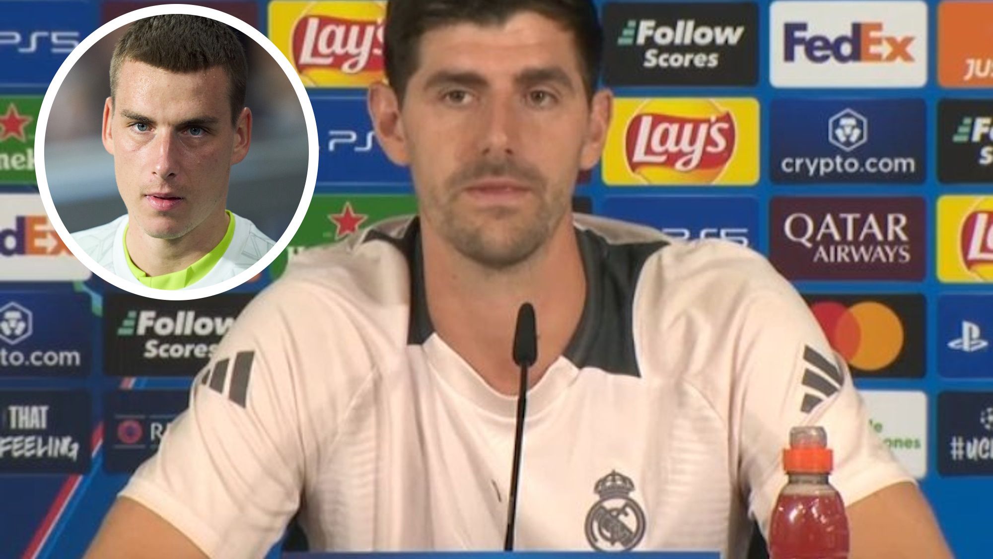 El mensaje de Courtois sobre Lunin que deja de piedra al ucraniano, del todo inesperado El mensaje de Courtois sobre Lunin que deja de piedra al ucraniano, del todo inesperado