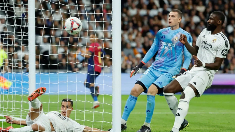 Uno de los goles de ayer del Barça Uno de los goles de ayer del Barça