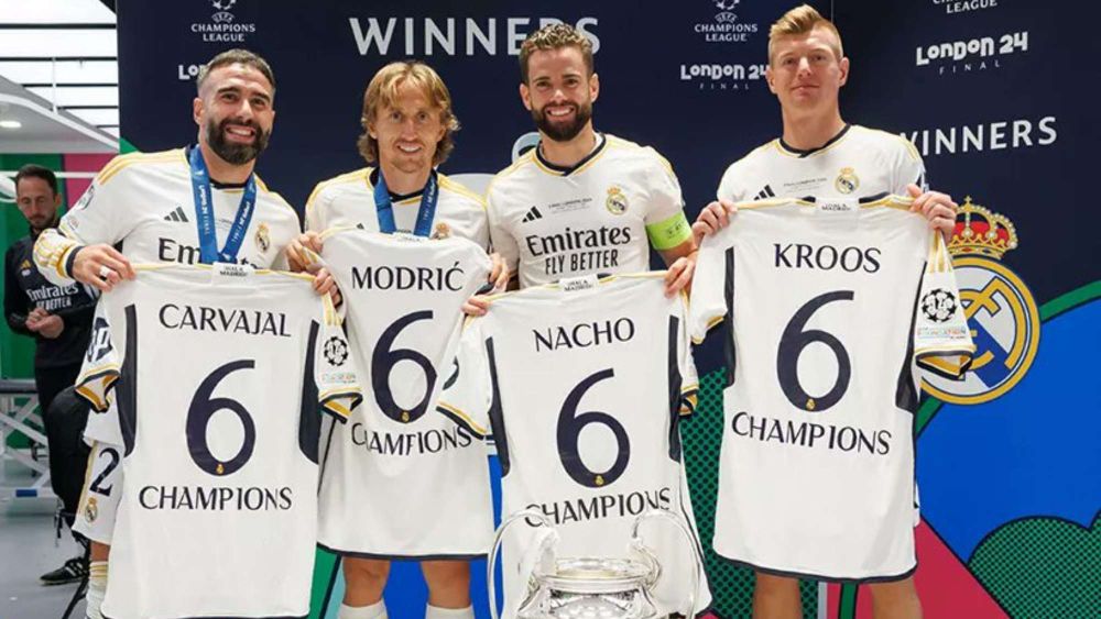 Jugadores del Madrid con 6 Champions Jugadores del Madrid con 6 Champions