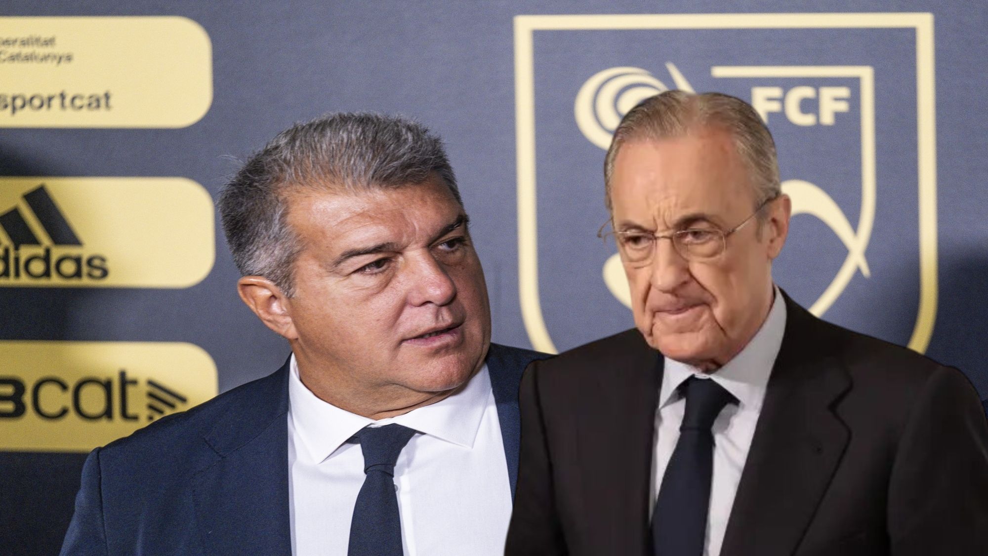 Florentino amenaza con un robo muy significativo a Laporta para 2025, el  central de moda al Madrid