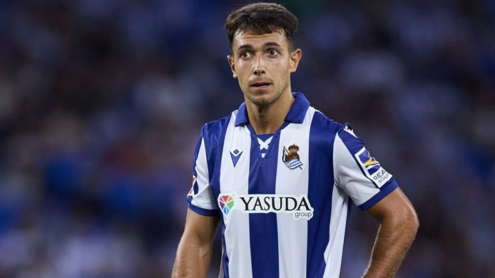 Martín Zubimendi, jugador de la Real Sociedad.