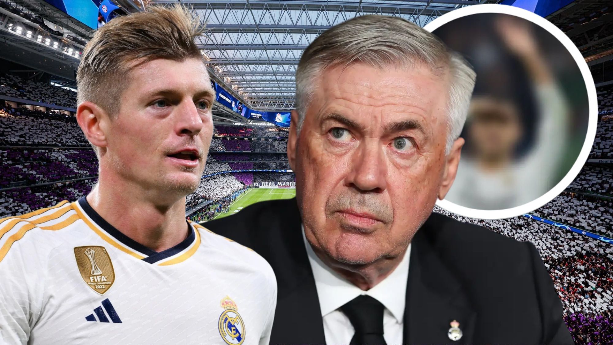Ancelotti ya tiene al nuevo reemplazo de Toni Kroos tras el partido ante el Getafe.