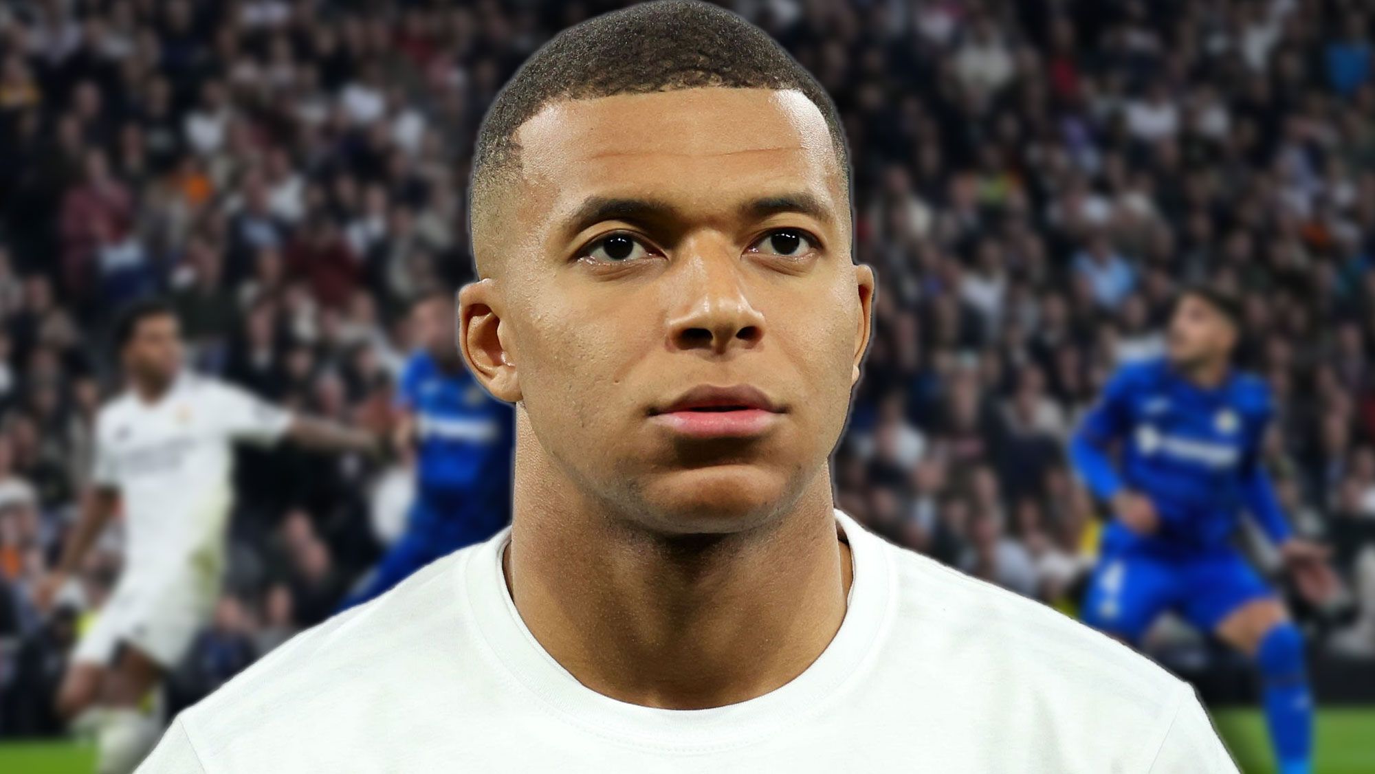 Mbappé causó furor entre los jugadores del Getafe, las cámaras le cazaron en mitad del partido