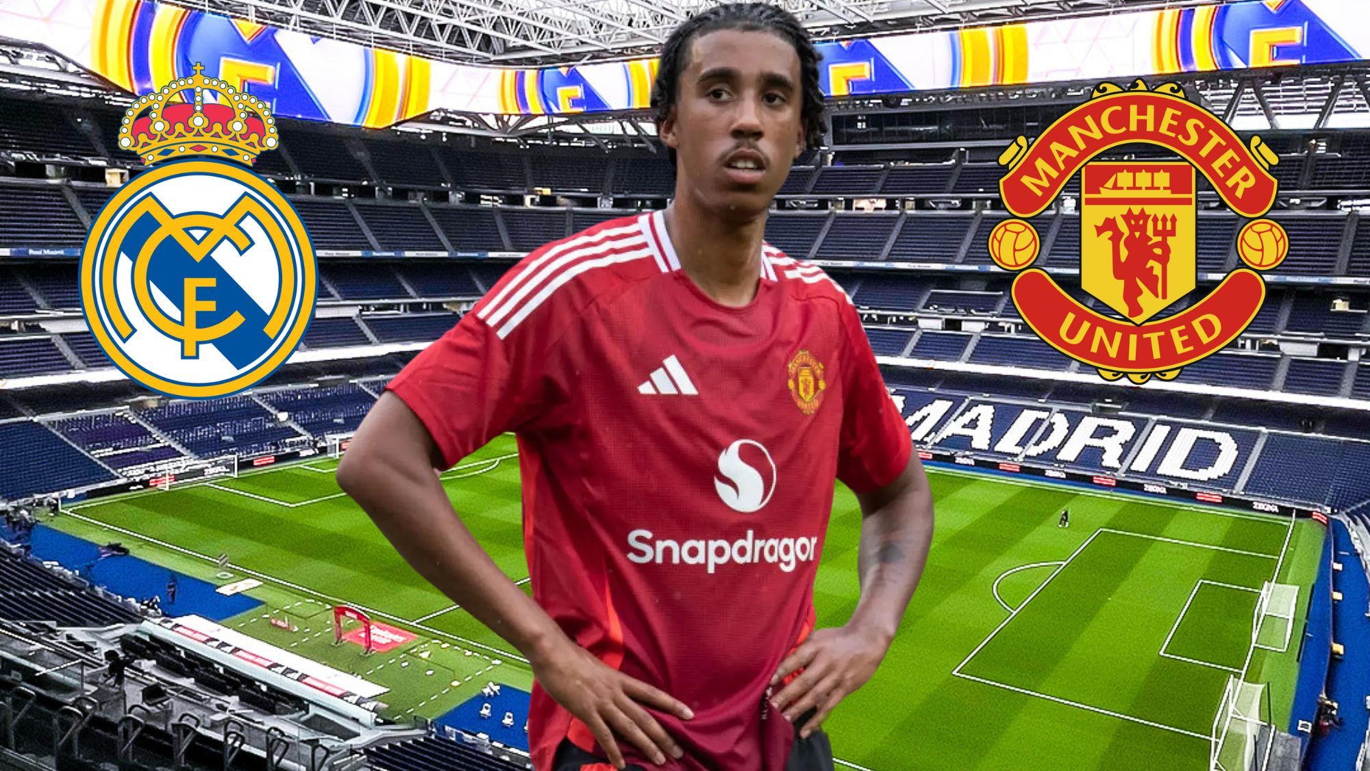 Leny Yoro lanza un mensaje al madridismo tras fichar por el United: “Nunca…”