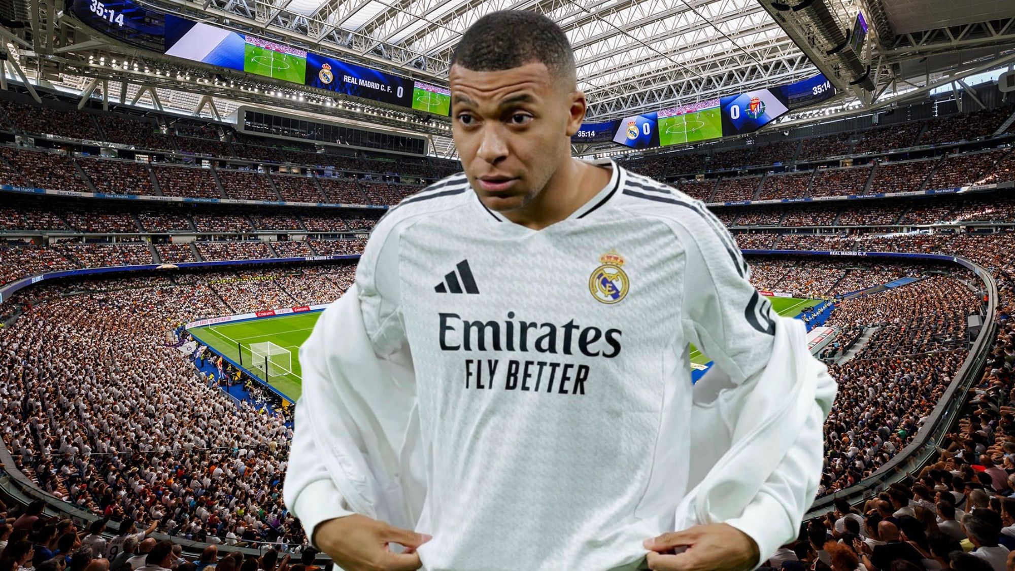 La emotiva reacción de Mbappé con una aficionada del Real Madrid que ya se ha hecho viral.