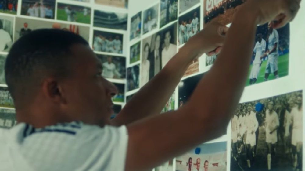 Mbappé con los recuerdos del Madrid