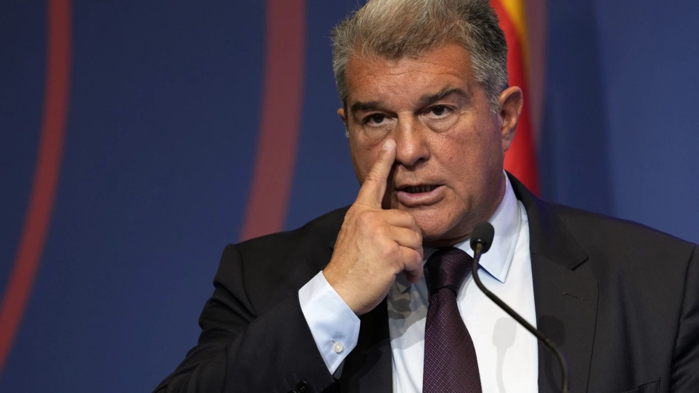 Laporta preocupado Laporta preocupado