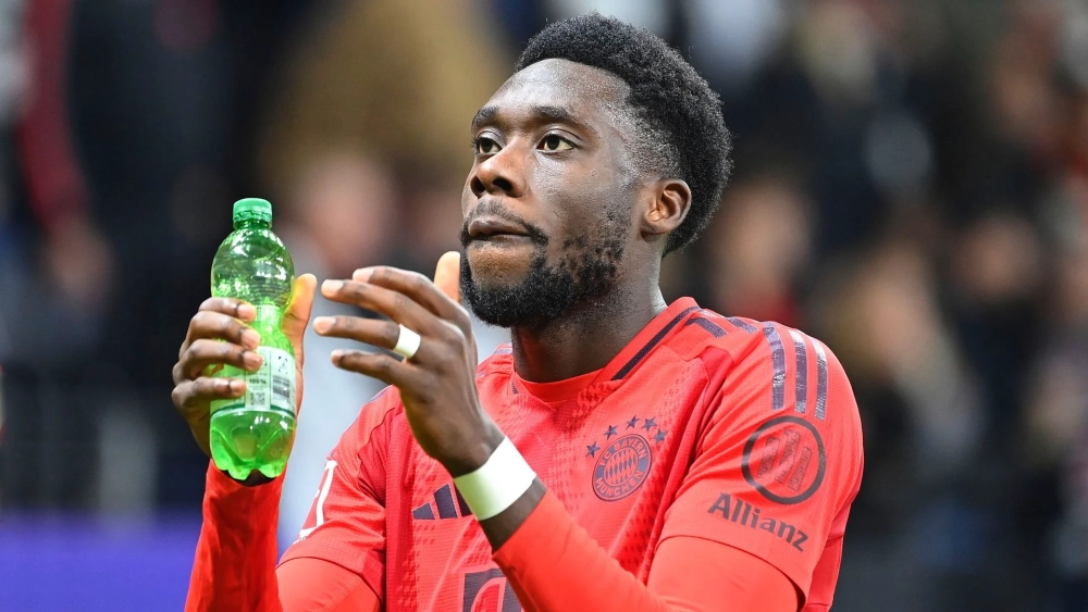 Davies con el Bayern Davies con el Bayern