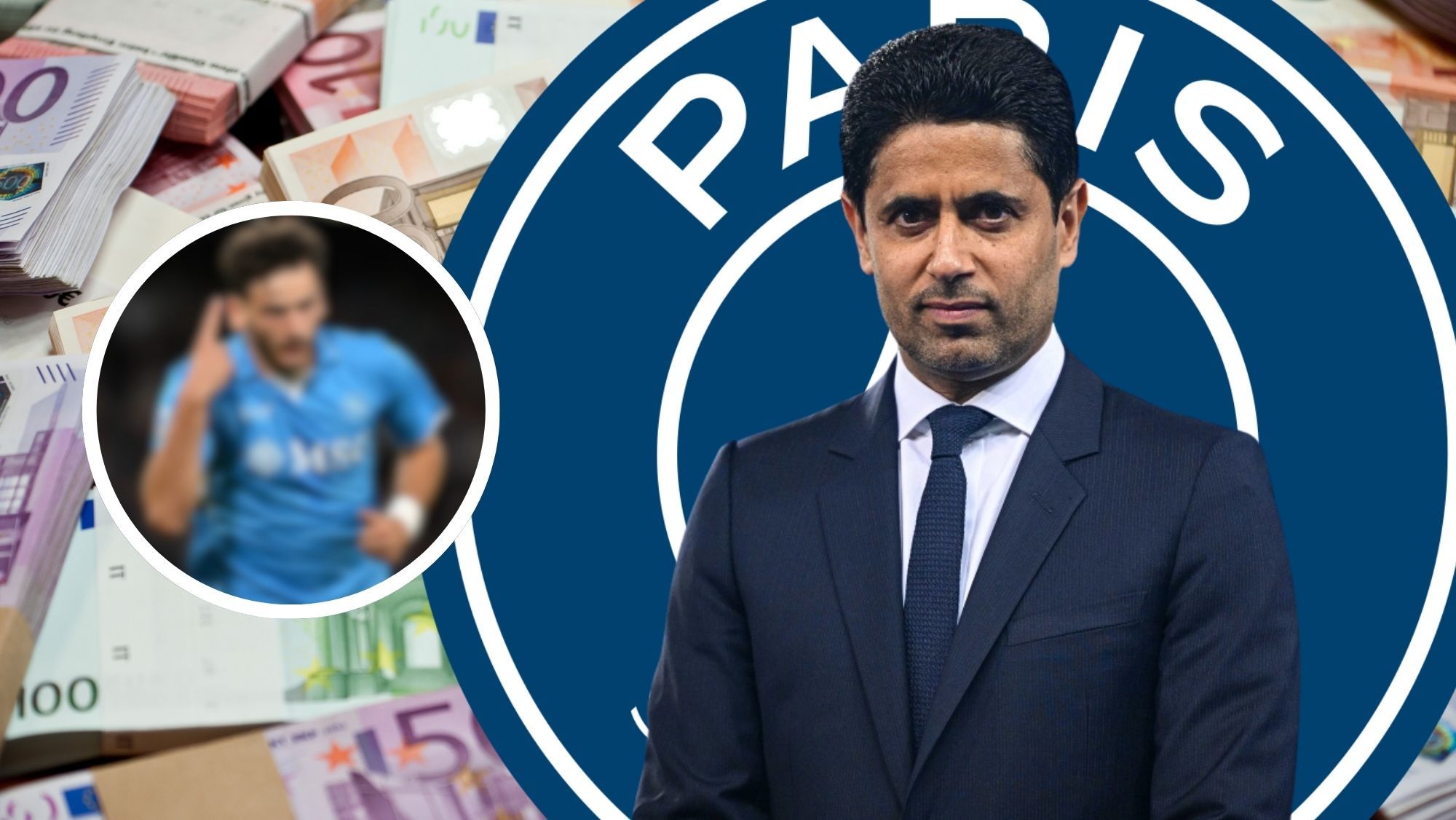 Al Khelaifi Kvaratskhelia fichaje