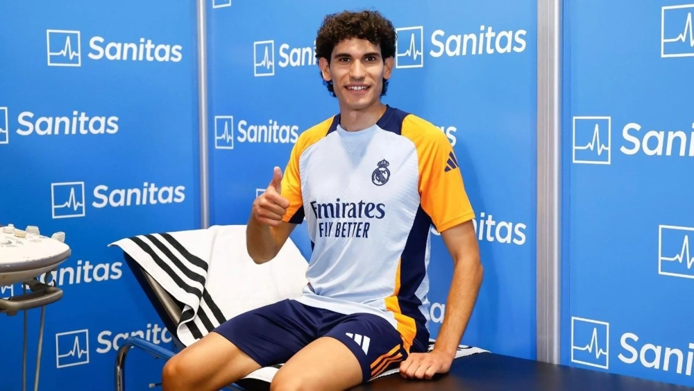 Jesús Vallejo pasando pruebas médicas con el Real Madrid Jesús Vallejo pasando pruebas médicas con el Real Madrid