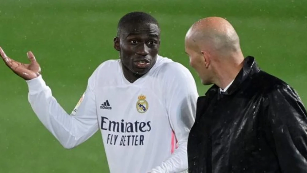 Mendy en su etapa con Zidane Mendy en su etapa con Zidane
