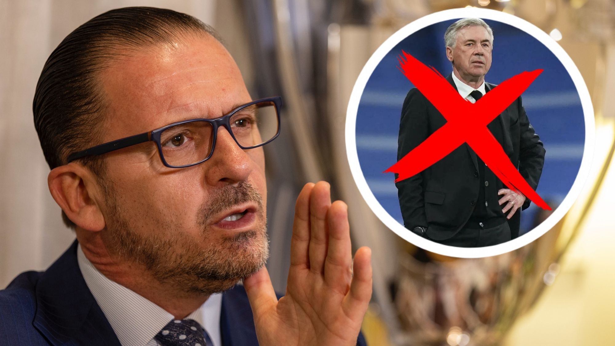 El último mensaje de Mijatovic en el que sentencia a Carlo Ancelotti. El último mensaje de Mijatovic en el que sentencia a Carlo Ancelotti.