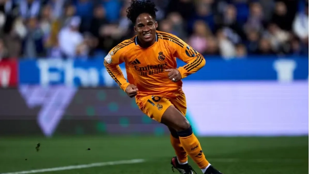 Endrick con el Real Madrid esta temporada Endrick con el Real Madrid esta temporada