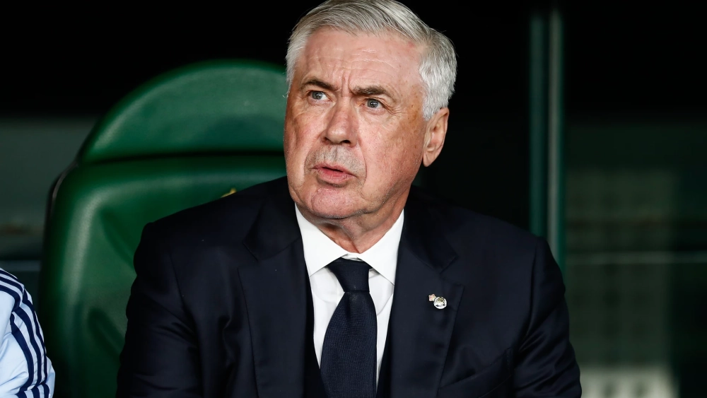 Ancelotti, entrenador del Real Madrid