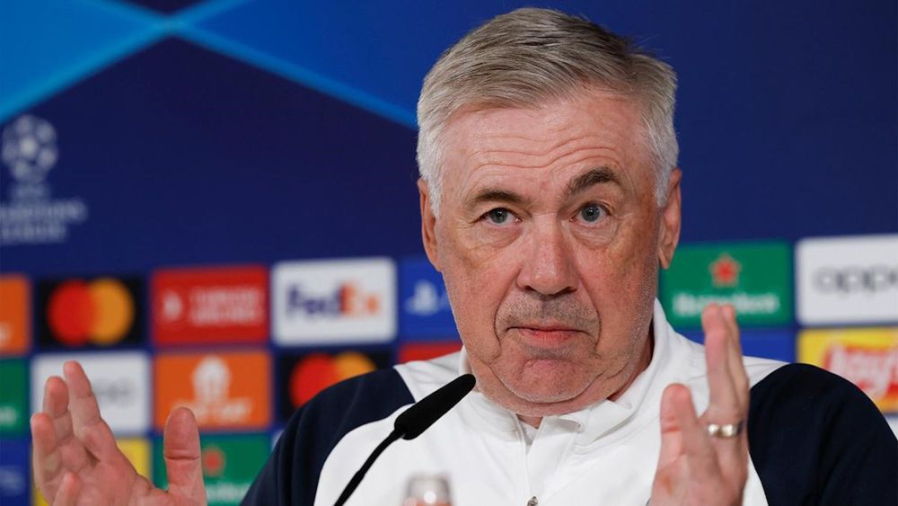 Ancelotti en rueda de prensa