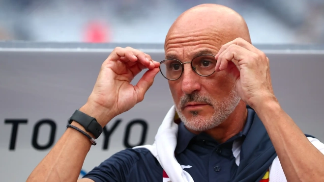 Luis de la Fuente serio