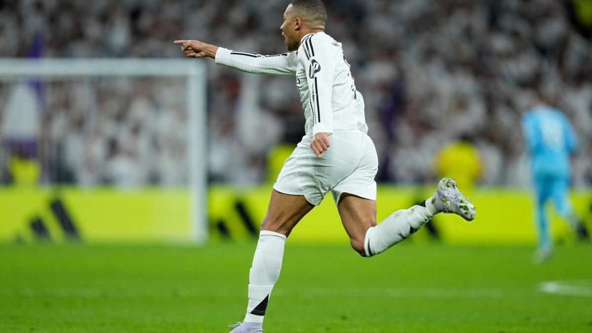 Kylian Mbappé anotó dos goles ante el CD Leganés. Kylian Mbappé anotó dos goles ante el CD Leganés.