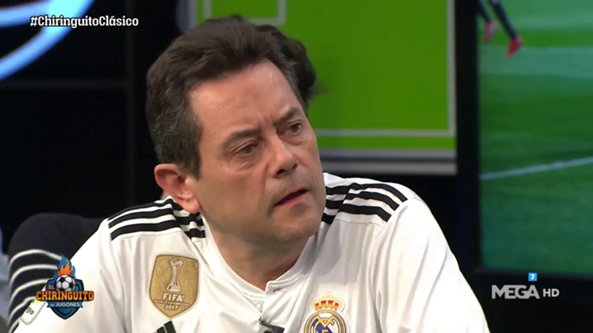 Tomás Roncero en el Chiringuito Tomás Roncero en el Chiringuito
