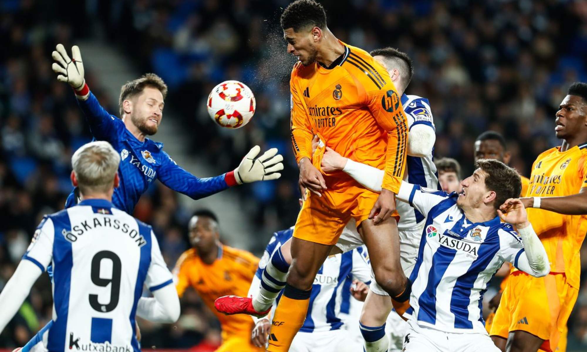 El Real Madrid recibe a la Real Sociedad en el Santiago Bernabéu para disputar la vuelta de las semifinales de la Copa del Rey.