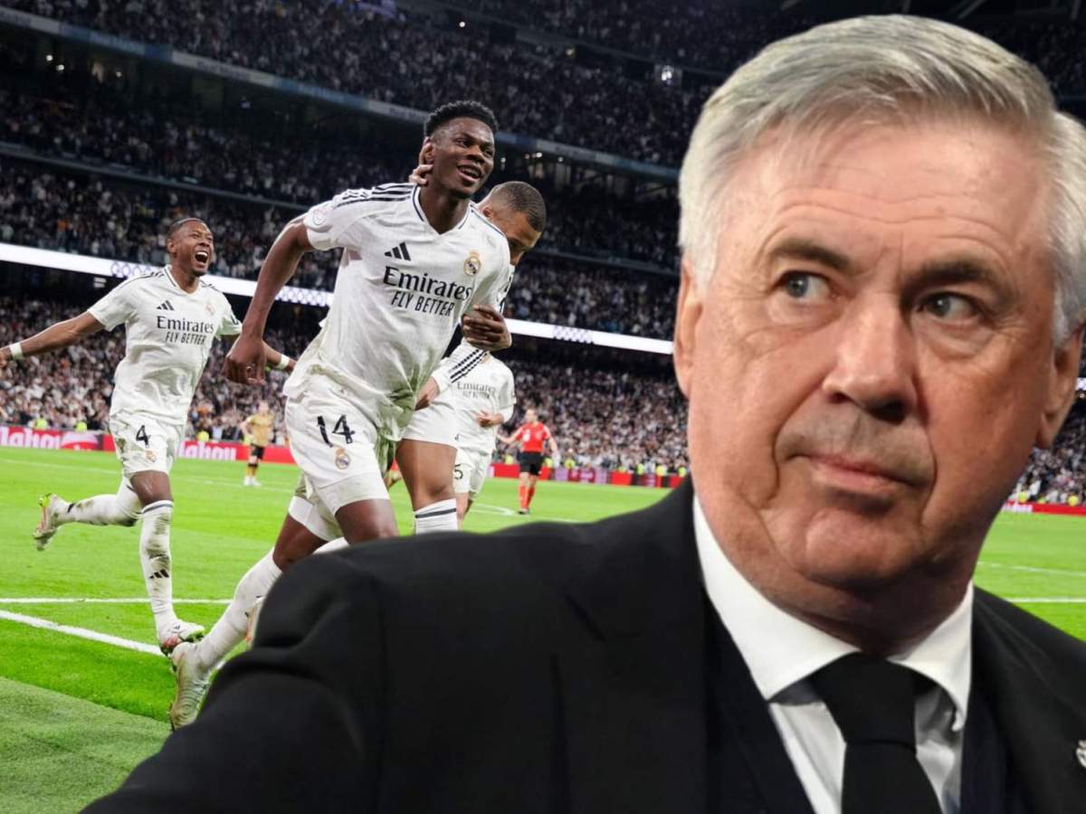 Ancelotti, retratado ante la Real Sociedad, el dato sobre la zaga que  preocupa